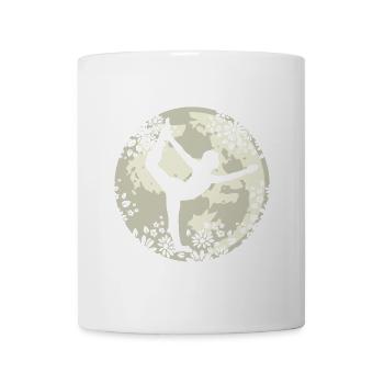 Yoga - Mug blanc - blanc - Devant