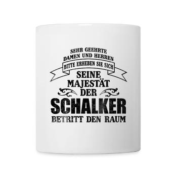 Schalker Majestät - Tasse - Weiß - Vorne