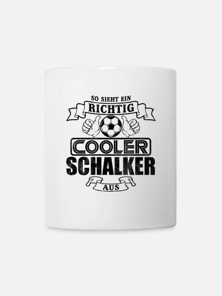 Cooler Schalker - Tasse - Weiß