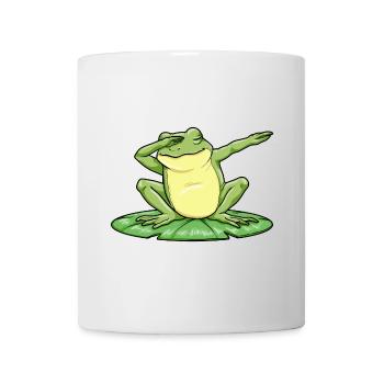 Frosch Hip Hop Tanz - Tasse - Weiß - Vorne