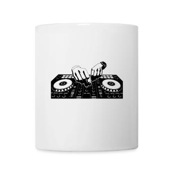 Disc jockey - Mug - white - Front