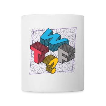 What THE FUCK WTF - Mug - white - Front