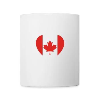 Ein Herz für Kanada - Tasse - Weiß - Vorne