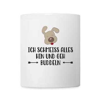 Hund - Tasse - Weiß - Vorne