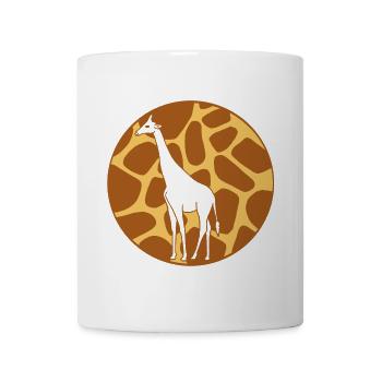 Girafe - Mug blanc - blanc - Devant