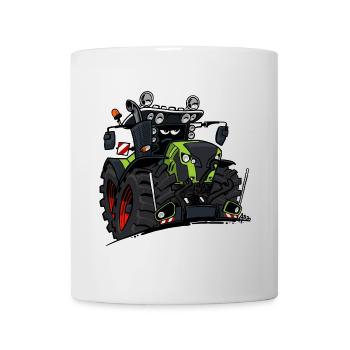 0927 C TRACTOR GREEN - Mug - white - Front