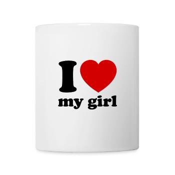 Petite amie - Mug blanc - blanc - Devant