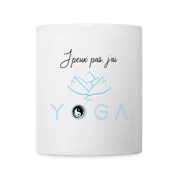 I have YOGA - Mug - white - Front