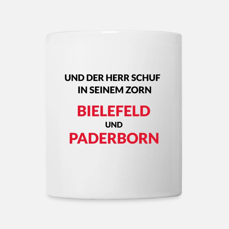 Bielefeld und Paderborn - Tasse - Weiß