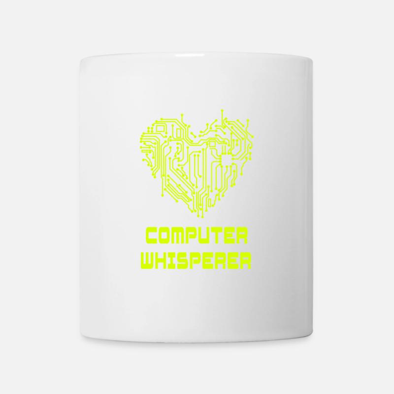 Computer Flüsterer - Tasse - Weiß