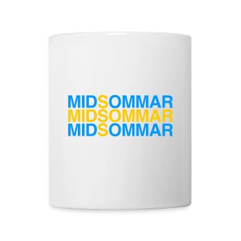 Drapeau suédois MIDSOMMAR - Mug blanc - blanc - Devant