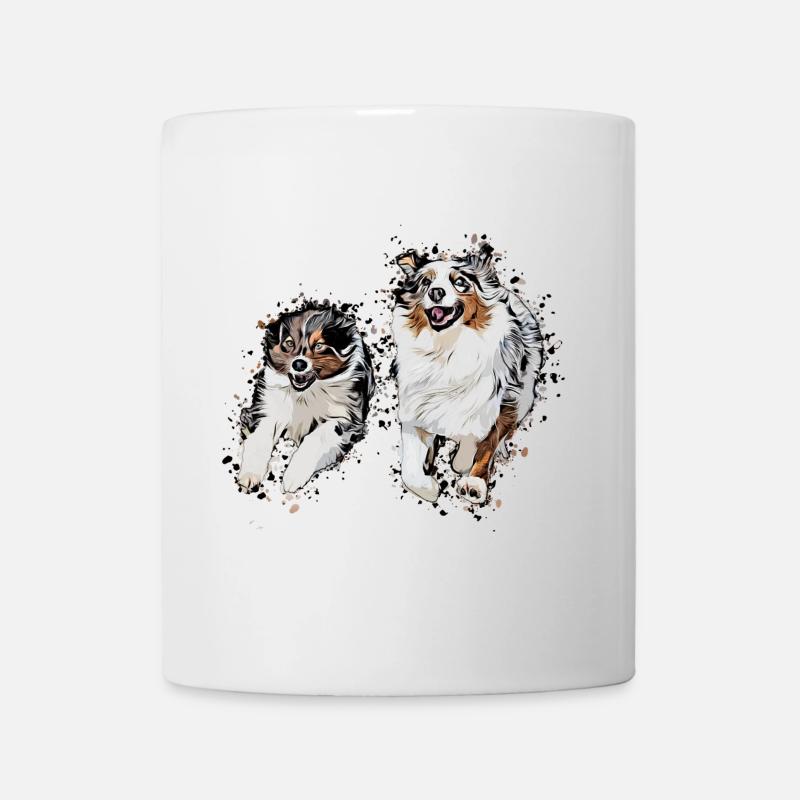 Bande dessinée australienne - Mug blanc - blanc