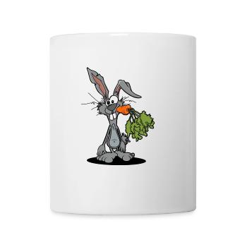 Funny Rabbit Gift - Mug - white - Front