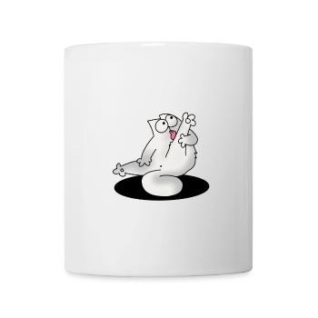 Chat drôle chats chaton cadeau - Mug blanc - blanc - Devant