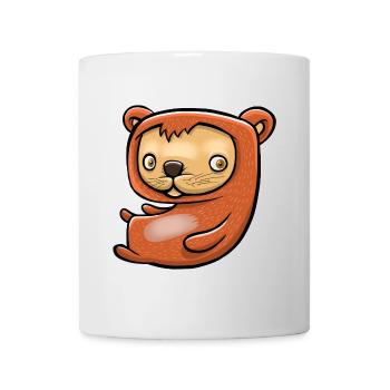 Happy Little Hamster - Mug - white - Front