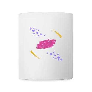 Comètes gravitants autour de leur planète - Mug blanc - blanc - Devant