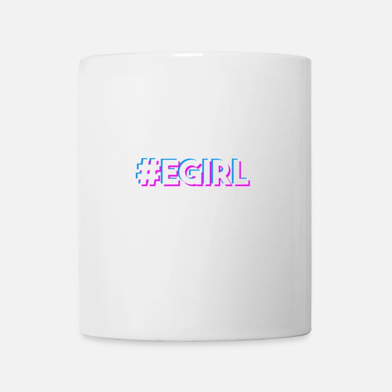 E-Girl Egirl disant - Mug blanc - blanc