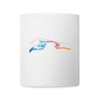 Vater und Tochter - Tasse - Weiß - Vorne