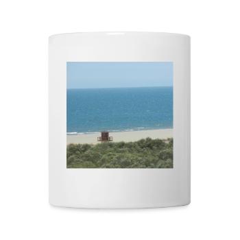 Plage Espagne Vacances Vacances Voyage Mer - Mug blanc - blanc - Devant