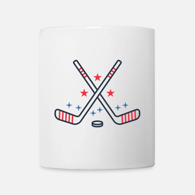 le hockey - Mug blanc - blanc