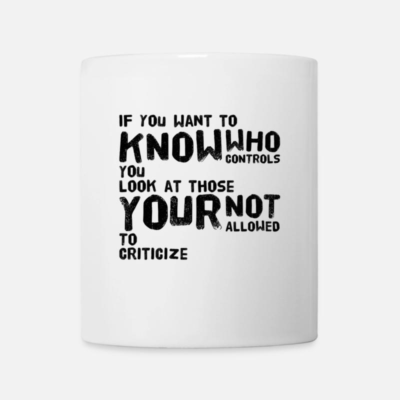 Censorship - Mug - white