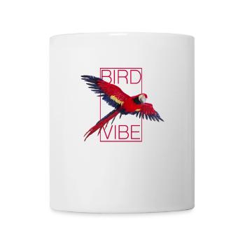 Red Parrot - BIRD VIBE - Mug - white - Front