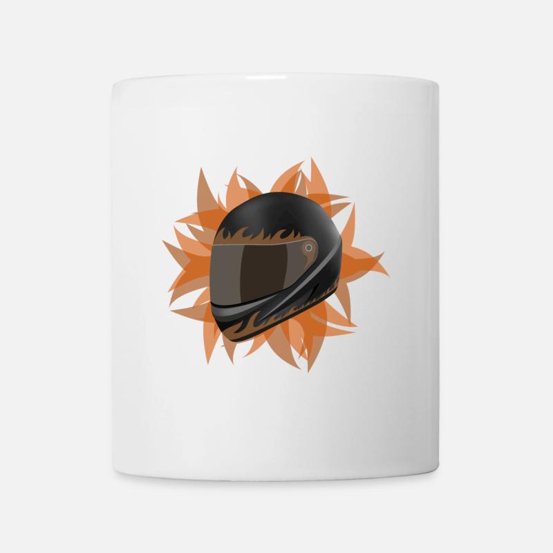 casque - casque - Mug blanc - blanc