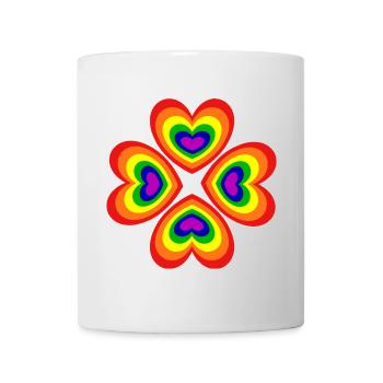 70s Flower Pattern - Mug - white - Front