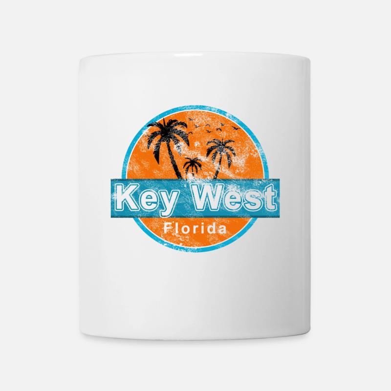 Key West Florida Vintage - Mug - white