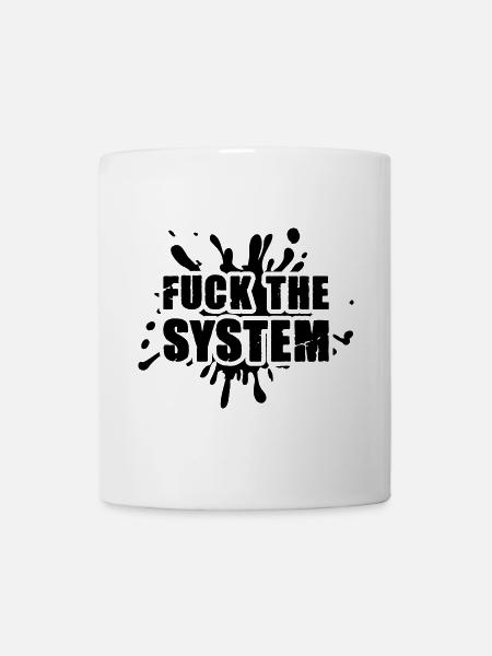 Lustige Maske Masken Mund Nase Mundschutz Sprüche - Tasse - Weiß