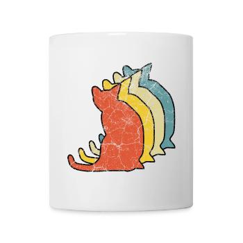 Chats chats - Mug blanc - blanc - Devant