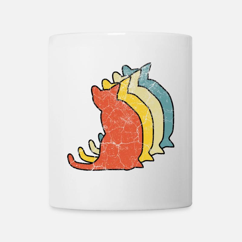 Chats chats - Mug blanc - blanc