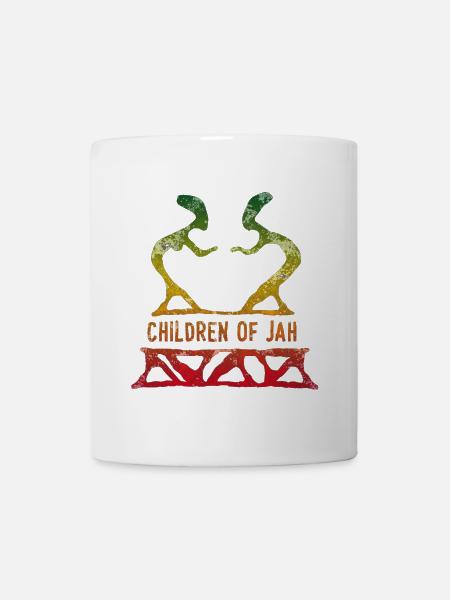 enfants de jah reggae - Mug blanc - blanc