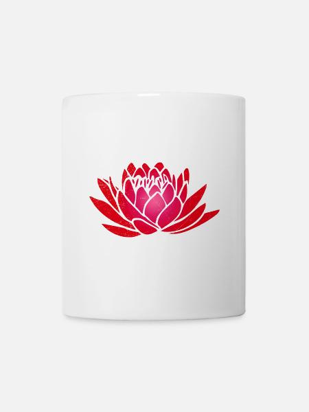 South Africa king symbol Protea Sugarbus gift - Mug - white