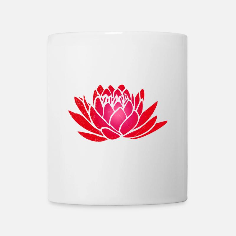 Symbol Südafrika-König Protea Sugarbus Geschenk - Tasse - Weiß