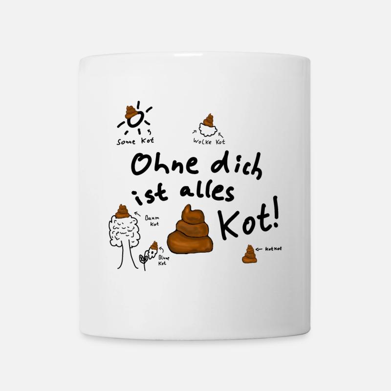 Liebe Du bist mir wichtig - Tasse - Weiß