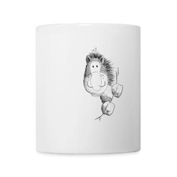 Lustiges Pferd I Pony I Comic - Tasse - Weiß - Vorne