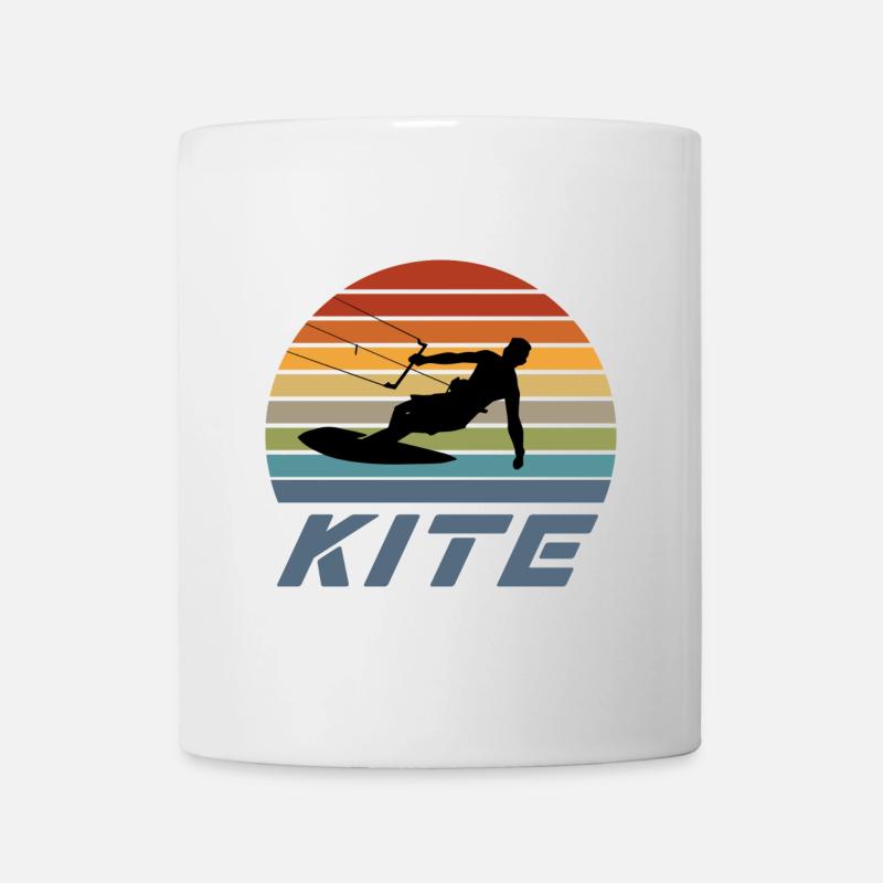 Kite Design - Tasse - Weiß