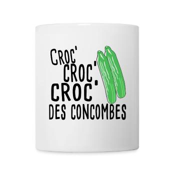 Concombres vert lime Minimaliste - Mug blanc - blanc - Devant