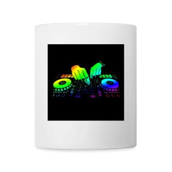 Disc Jockey - Tasse - Weiß - Vorne