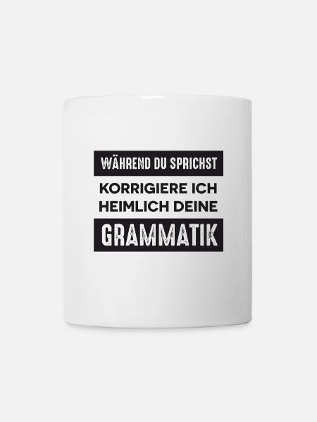 Lehrer Spruch - Tasse - Weiß