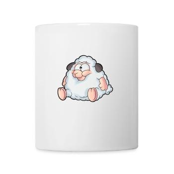 Mouton drôle - Mug blanc - blanc - Devant