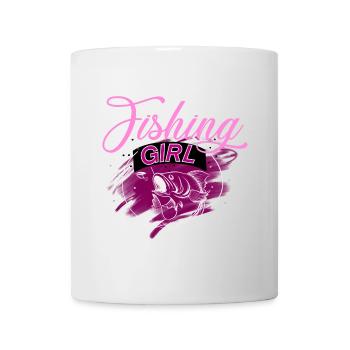 Pêcheur, pêche, pêcheur - Mug blanc - blanc - Devant