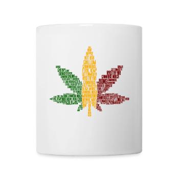 Reggae Jamaïque Reggaeton Reggaeton Reggaemusik Musique Chillen - Mug blanc - blanc - Devant
