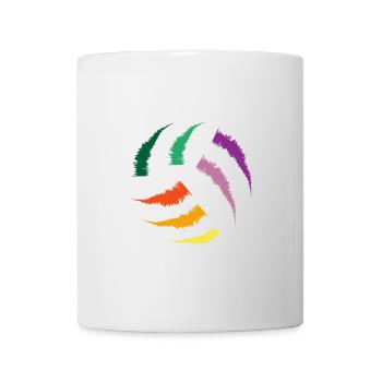 Volley-ball Ball Sport Sport Beach - Mug blanc - blanc - Devant