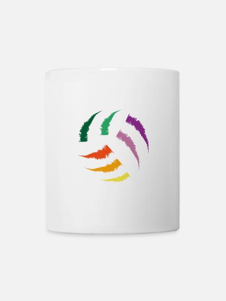 Volley-ball Ball Sport Sport Beach - Mug blanc - blanc