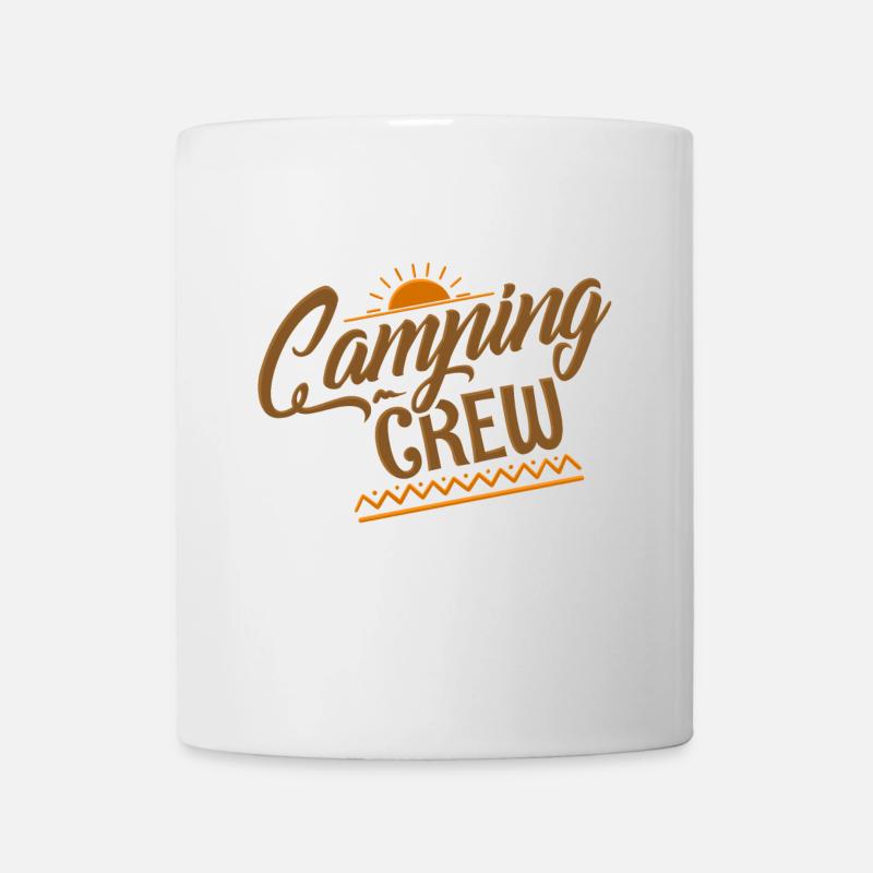 Camper camping crew team - Mug - white