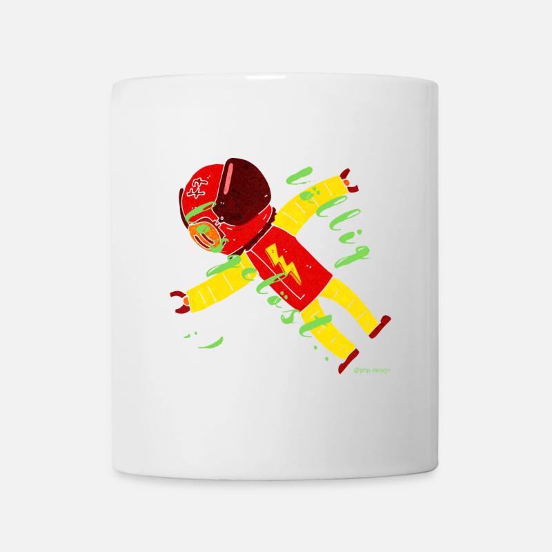 Voellig losgeloest - Tasse - Weiß