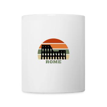 Rome City, Rome Landmark, Italian Landmark T shirt - Mug - white - Front