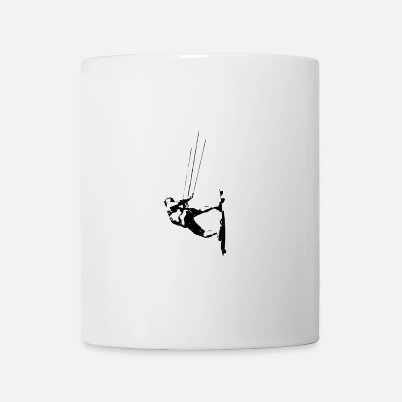 kite surf - kitesurfers - kitesurfing - kiters - Mug - white